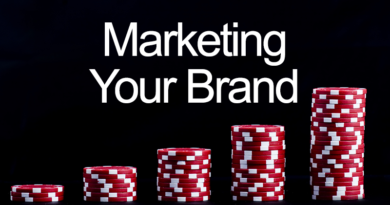to show marketing with chip stack poker